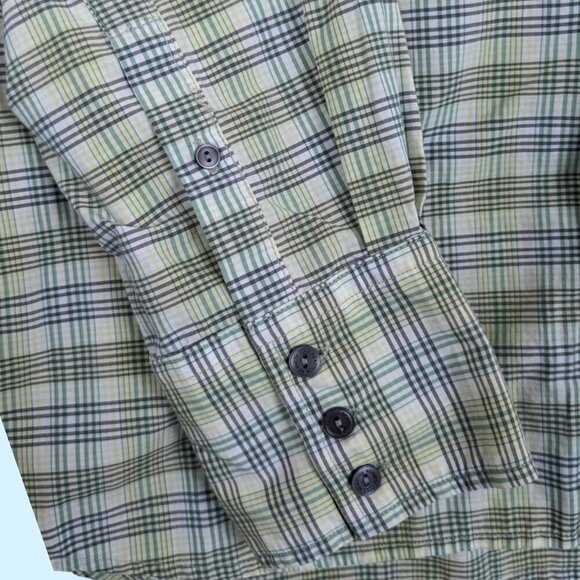 Kenneth Cole Reaction 100% Cotton Plaid Shirt - Picture 3 of 6